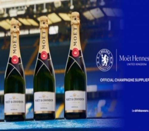官方：切爾西與酩悅軒尼詩合作，后者成為俱樂部官方香檳供應商