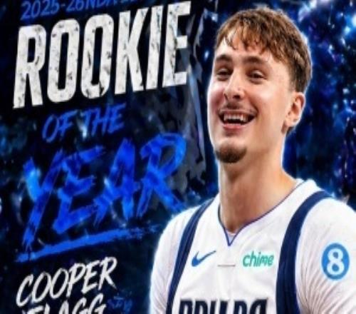 NBA歷史第二年輕！NBA官方：獨行俠狀元弗拉格當(dāng)選年度最佳新秀