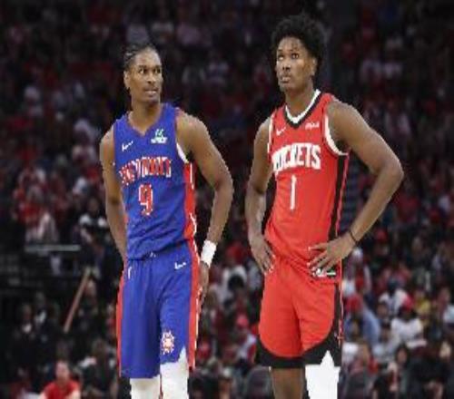 難兄難弟！阿門所在火箭13落后湖人奧薩爾所在活塞也13落后