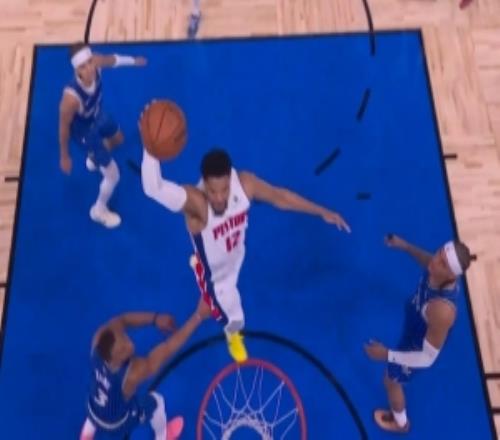 力劈華山！托哈跟進單臂飛天怒扣打停魔術分差8分