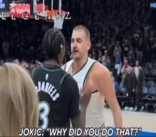 唇語解讀！約基奇：你為啥這么干麥丹：你個(gè)軟蛋這可是季后賽