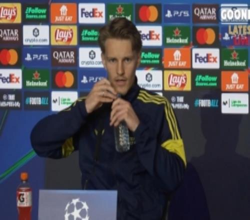 厄德高：奪冠前遺憾會一直存在，我們想邁出最后一步成就偉大事業(yè)