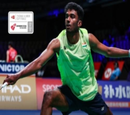 湯姆斯杯小組賽：翁泓陽12遭阿尤什逆轉，國羽暫21領先印度
