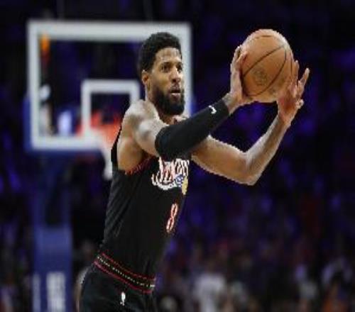 攻防一體！喬治出戰(zhàn)43分鐘！13中6&三分9中4貢獻16+9+7+2斷