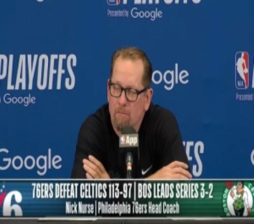 【完整版】納斯：我們必須把球給低位的恩比德喬治防守相當出色