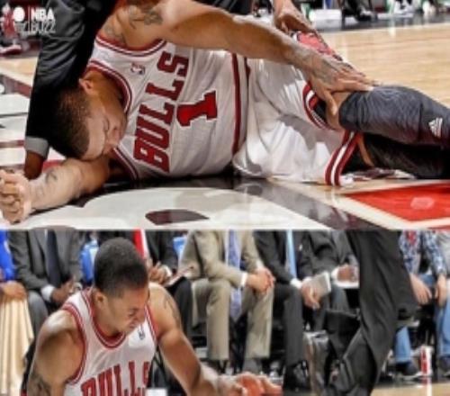 2012年的今天：罗斯左膝十字韧带撕裂公牛最终被76人黑八淘汰