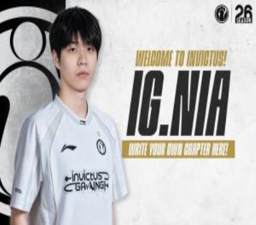 Renard替補(bǔ)來了iG俱樂部官宣新人中單Nia：前TES青訓(xùn)，06年小將