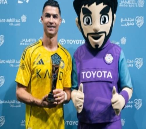 官方：C羅當選利雅得勝利20吉達國民的全場最佳球員