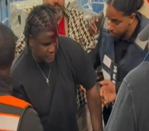 圖片報：于帕朋友在觀看巴黎對陣拜仁的比賽中被瓶子擊中頭部負傷