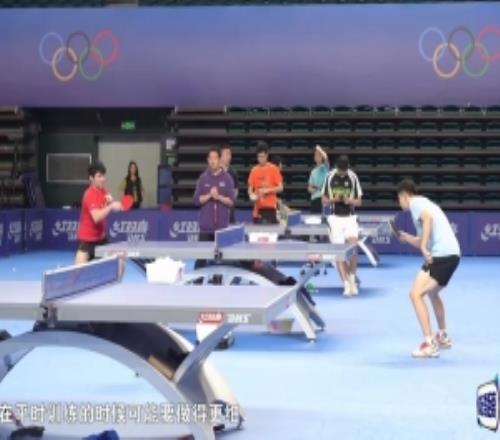 央視：馬龍許昕扎根國乒集訓營，為林詩棟梁靖崑傳授大賽備戰(zhàn)經(jīng)驗