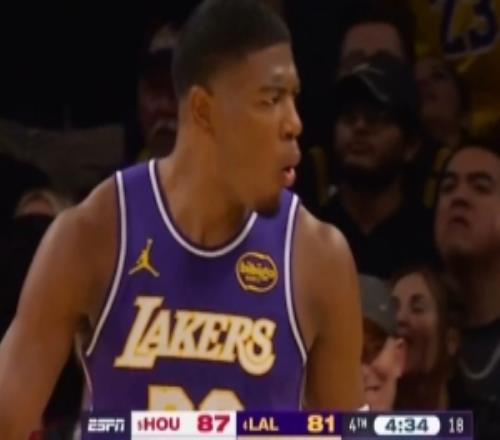 關(guān)鍵時刻不手軟！艾頓追防送大帽八村塁追擊三分迫近比分