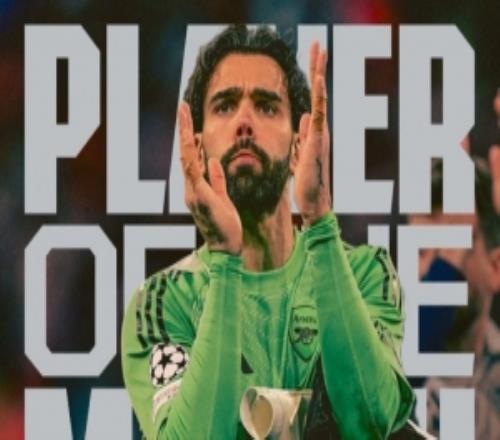 3次扑救3次解围！官方：拉亚当选阿森纳11马竞一役队内最佳