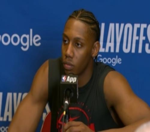 【完整版】巴雷特：哈登來替補(bǔ)席拿球是不尊重我們已退無可退