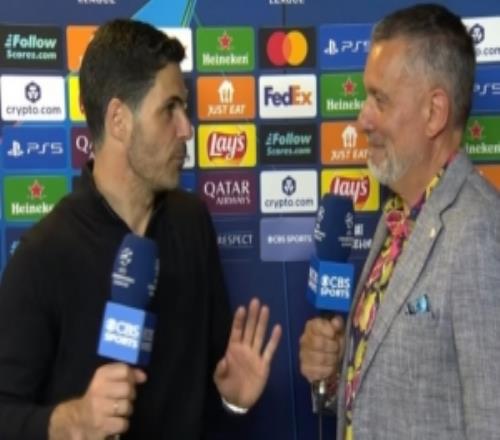 阿爾特塔：埃澤那個(gè)點(diǎn)球被取消不可接受，這樣的判罰缺乏一致性