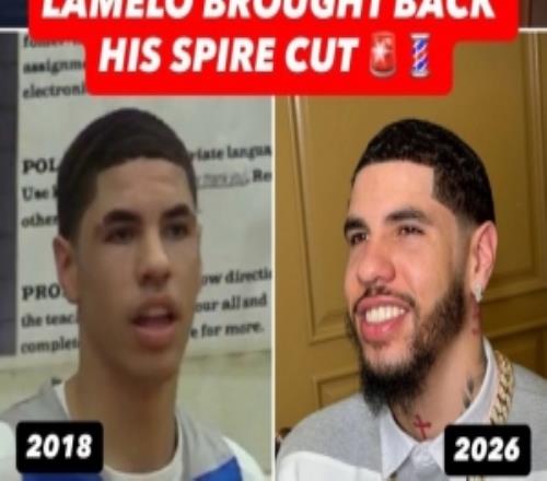 從頭開(kāi)始！拉梅洛鮑爾剃掉了爆炸頭換回了高中時(shí)期的寸頭