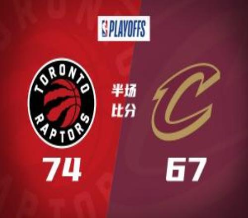 半場戰(zhàn)報(bào)猛龍7467騎士沃爾特17分巴恩斯14+8哈登19分&5失誤