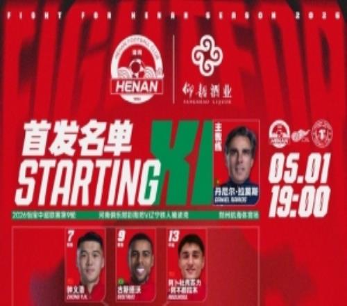 河南俱樂(lè)部彩陶坊VS遼寧鐵人楠波灣首發(fā)及替補(bǔ)隊(duì)員名單