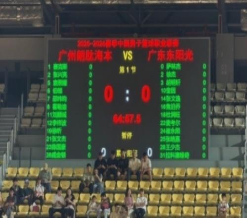 广东VS广州G2大名单：焦泊乔回归顶替王洪泽徐昕&广东三少出战
