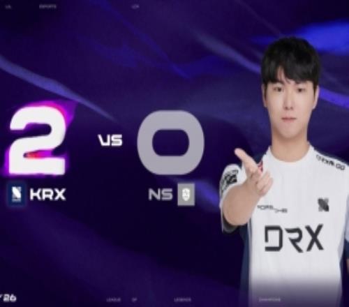 LCK能退貨嗎Diable盧錫安團(tuán)戰(zhàn)接連被秒KRX橫掃NS收第三勝