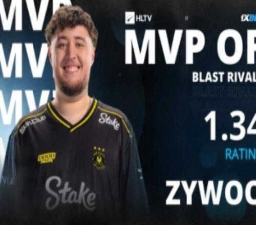 誰與爭鋒！Zywoo場均1.34rating斬獲BLAST對抗賽MVP