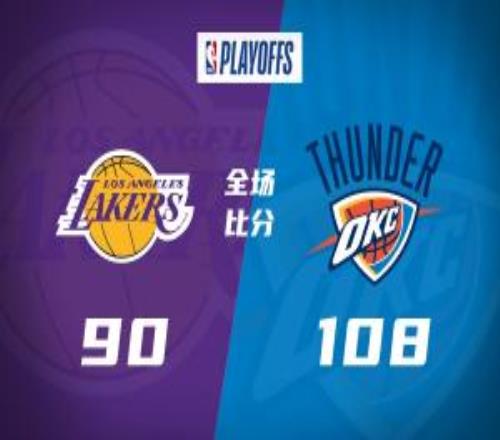 湖人01雷霆詹姆斯空砍27+6里夫斯16中3SGA18+6切特24+12