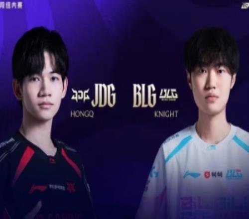 心急如焚！JDG中野引颈就戮knight灵兔读书乱杀BLG赢首局