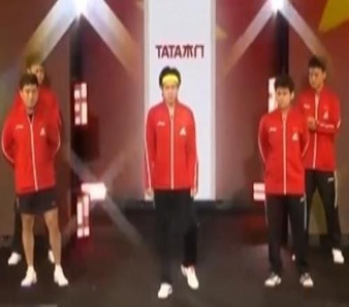 中韓大戰(zhàn)！王楚欽壓軸+站C位率國乒男團出場，BGM《龍的傳人》