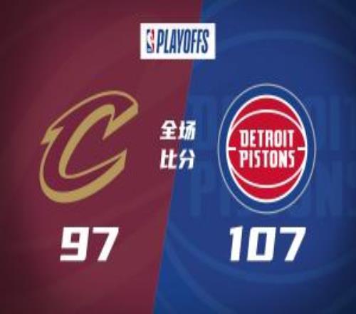活塞再勝騎士20領(lǐng)先坎寧安25+10哈里斯21+7哈登13中3
