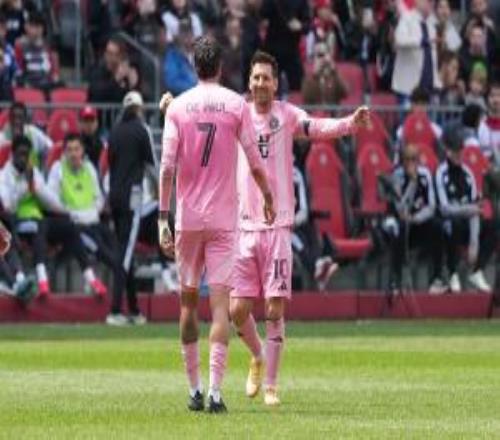 梅西兩傳一射！邁阿密國際42多倫多FC客場四連勝蘇牙德保羅破門