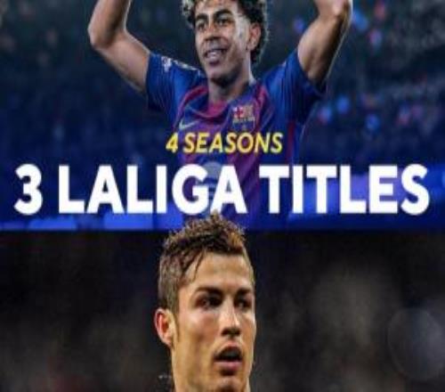 阿斯：18歲亞馬爾4年3奪西甲比C羅還多，C羅在皇馬9年2奪西甲