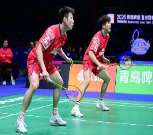 何濟(jì)霆任翔宇20黃勁騰黃家豪，晉級(jí)泰國羽毛球公開賽男雙16強(qiáng)