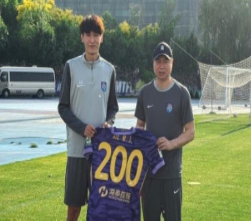 謝維軍社媒：不知不覺津門虎生涯200場，感謝你們陪我一直成長