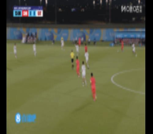 何思凡內(nèi)切兜射破門，U17國足10領(lǐng)先卡塔爾！同時日本暫00印尼