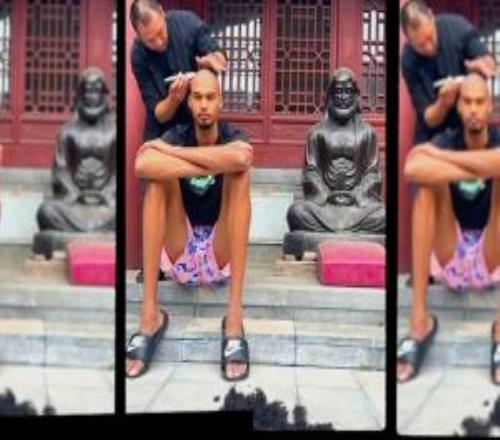 笑死！转播方介绍文班少林寺经历紧接着放了个驱逐肘击画面
