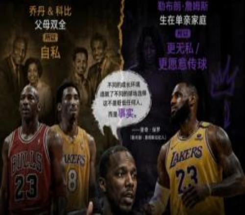 富保罗：乔丹&科比父母双全所以自私詹姆斯爱传球因生在单亲家庭