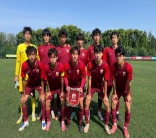 第五屆中青賽U17組第五輪，海港U17隊(duì)21長(zhǎng)沙麓山國(guó)際實(shí)驗(yàn)學(xué)校