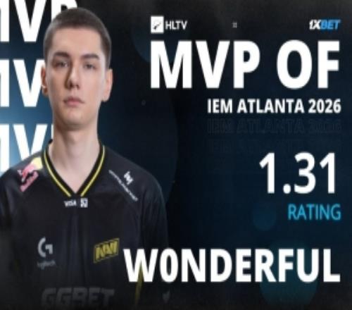 接過傳奇衣缽！w0nderful在IEM亞特蘭大站榮獲職業(yè)生涯首個MVP