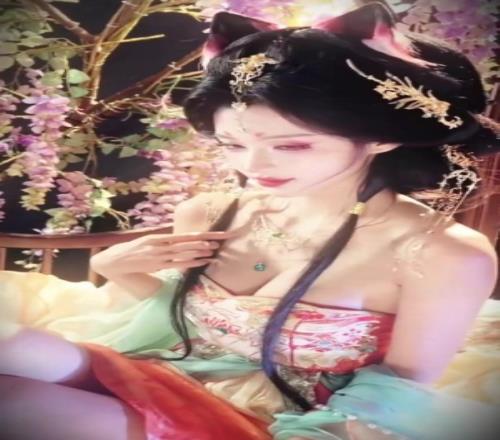 解说诗诗发布Cos写真：小狐狸祝大家521快乐