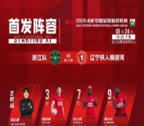 遼寧鐵人今日首發(fā)！