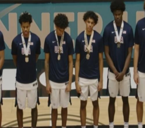 男籃U18美洲杯：加拿大2分險勝擊敗美國成功奪冠