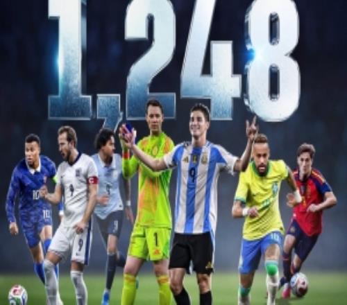 FIFA官方：1248名球員亮相美加墨，刷新世界杯歷史參賽人數紀錄