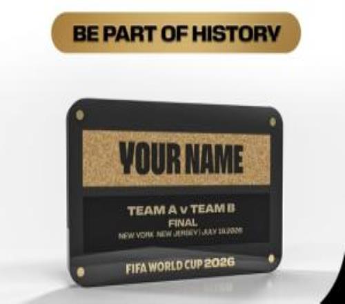 159美元！FIFA推出新收費項目：名字印在世界杯決賽地毯+還可收藏