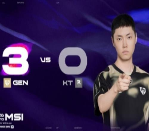 大超純在游龍！Chovy麗桑卓關鍵大招致勝GEN橫掃KT晉級敗決