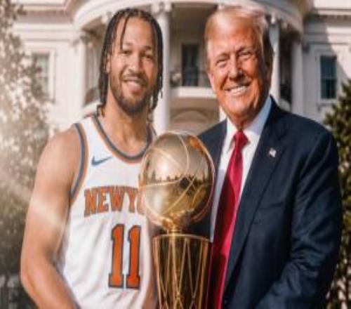 給面子！尼克斯是首支在特朗普當總統時到訪白宮的NBA總冠軍球隊