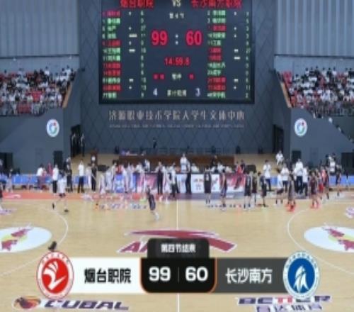 煙臺職院39分大勝長沙南方職院奪第三張嚴(yán)27分郝巖27分