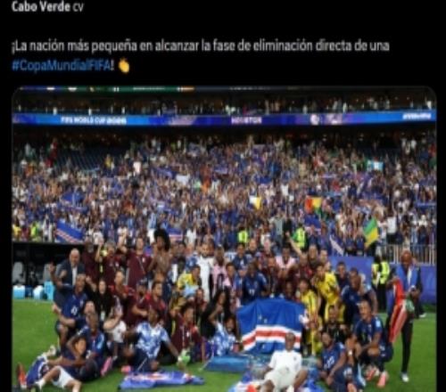 FIFA官方曬佛得角全隊合照：晉級世界杯淘汰賽最小的國家