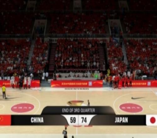 分差继续扩大!前三节中国男篮已经落后日本男篮15分
