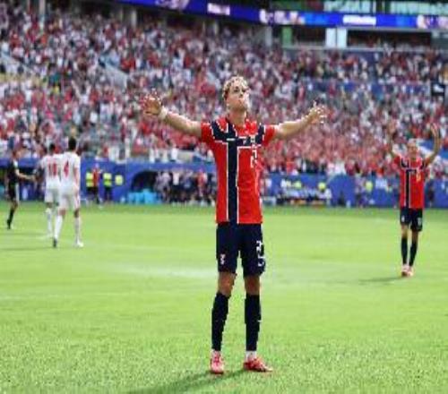 世界杯14决赛取得进球,挪威是第32个做到这点的国家队