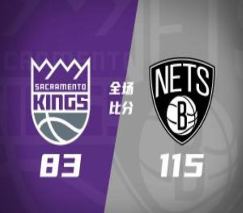 夏联篮网大胜国王杰明22+8小布朗16+5阿卡夫26+5