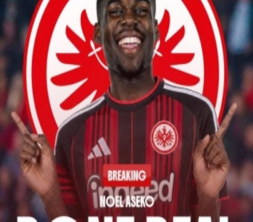 德天空记者:法兰克福与拜仁达成全面协议,以1200万欧签下阿塞科